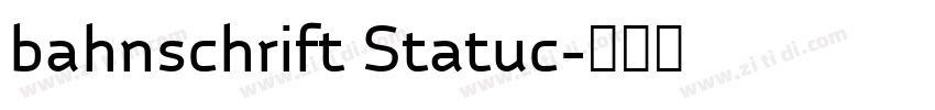 bahnschrift Statuc字体转换